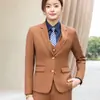 Traje formal de negocios para hombre y mujer, profesor de empresa estatal, ejecutivo de departamento de ventas, ocho colores opcionales, ropa de trabajo para banco