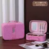 Nova Bolsa de Maquiagem Portátil para Mulheres, Bolsa de Armazenamento de Viagem de Grande Capacidade, Fabricante Popular de Estojo de Maquiagem Pequeno Portátil