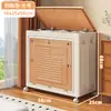 Caja de Almacenamiento de Ropa, Gran Capacidad, Organizador Doméstico Extra Grande con Tapa abatible, Ruedas y Diseño Plegable para Guardar Ropa y Colchas