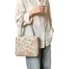Nuevo bolso de mano floral estilo pastoral, con un delicado estampado floral, un diseño fresco y elegante, un bolso tote de gran capacidad y un bolso de hombro para mujer