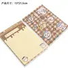 Bloc de notas con pinza Jiyi A5, No adhesivo, Papel grueso de 100 g, Páginas de colores de alta calidad, Bloc de notas desprendible