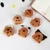 Bolsa de monedas de capibara de felpa de dibujos animados, linda muñeca de celebridad de Internet Ins, mini capibara para niños y estudiantes, billetera pequeña