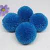 Bola de Lana de 4 cm Colorida Gruesa de Peluche Paquete de Materiales para Ropa Zapatos y Sombreros Hechos a Mano Accesorios para Joyería DIY 1 Pieza