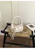 Bolso de mano para mujer, estilo coreano, moderno y casual, bolso de hombro con lazo, nuevo diseño de nicho 2026, elegante bolso cruzado