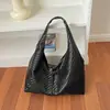 Bolso tote de moda transfronterizo para el día a día, bolso de hombro de diseño simple y de nicho, bolso de hombro de gran capacidad