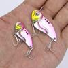 Weihe Sports Señuelo de Pesca Luya Metal Tease/Bou Vib 7.5G12G Señuelo Duro de Lentejuelas de Largo Alcance Anzuelo con Surco de Sangre Equipo de Pesca