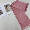Productos Populares Europeos y Americanos, Suministro Directo de Fabricantes, Bufandas de Seda Artificial, Bufandas Planas de Seda Dorada y Plateada, Chalecos Delgados, Bufandas de Poliéster, Multicolor en Stock