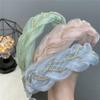 B187-1 Faixa de Cabelo Trançada Torcida de Organza com Strass Aumento Estéreo Caveira com Dentes Acessórios de Cabelo de Fada Fivela de Cabeça Transfronteiriça