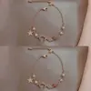 Pulseira de Zircônia Pérola Xingyue Design Nicho Feminino Moda Coreana Popular na Internet Moda Simples Namorada