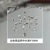 Pedras de Strass para Nail Art Cristal Flash Strass Grande Strass Irregular Quadrado Gordo Ovo de Pombo Formato de Coração Strass Super Brilhante Misturado Decorações Acessórios Atacado