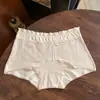Pantalones Cortos de Seguridad tipo Boxer 2 en 1 Anti-Exposición con Refuerzo Antibacteriano de 10A para Mujer, Boxer de Algodón Puro, Todo Algodón para Mujer