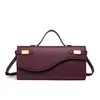 Amazon 2025 Nuevo Estampado de Palma Bolso de Mano Largo Mini de Mano Primera Generación Kelly Moda Bolso de Mujer