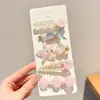 Conjunto de Presilhas de Cabelo Infantil, Presilhas para Arrumar o Cabelo, Grampos de Cabelo Cauda de Sereia, Presilhas para Franja de Princesa de Meninas, Presilhas Laterais para Bebê