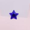 Parche de Tela de Estrella de Cinco Puntas de PVC de 3.5 pulgadas Bordado Ultrasónico Accesorios para el Cabello Hechos a Mano Material para Tocados Pinza para el Cabello Accesorios de Joyería