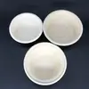 Tigelas Descartáveis de Polpa de Papel, Embalagens Redondas para Tigelas de Mesa, Atacado de Marmitas Biodegradáveis, Utensílios de Mesa, Caixas Bento Ecológicas e Biodegradáveis