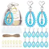 Llavero de Ángel de la Guarda nuevo producto transfronterizo para bodas, fiestas de regalo de novia, baby shower, bautizos y recuerdos de fiesta