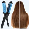 Plancha Plana Peine de Estilizado de Cabello Lacio de Alta Calidad Personalizada, Plancha Plana Peine en Forma de V Antiestático y Resistente a Altas Temperaturas, Se Puede Etiquetar y Enviar en Nombre de Otros