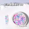 Decorações de Nail Art Lantejoulas Borboleta Iridescente Doces Populares Tendência Estrela Lua Elementos Céu Noturno Mistura de Lantejoulas para Unhas