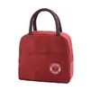 Nueva bolsa de almuerzo aislada de tela Oxford portátil de gran capacidad, bolsa de almuerzo para estudiantes, bolsa para lonchera, venta al por mayor para vendedores ambulantes