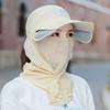Sombrero de Protección Solar para Mujer, A prueba de Viento, A prueba de Arena, A prueba de Mosquitos, Protección contra el Polen de Sauce, Protección Facial Completa, Sombrero de Sol con Ala Ancha, Protección UV