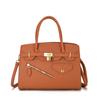 Bolso tote de platino de gran capacidad transfronterizo, nuevo estilo 2025, bolso de mujer sencillo y combinable, bolso bandolera informal para hombro.
