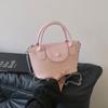 Moda 2025 Casual Simple Retro Nicho Bolso Cuadrado Pequeño de Mano Cruzado Bolso de Hombro Único para Mujer Nuevo Bolso Pequeño Popular