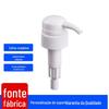 Atacado Cabeça de Bomba de Loção Redonda Grande Fábrica 32 Dentes Branco Grande Redondo Cabeça de Bomba Cosmética Fábrica de Material de Embalagem Cosmética Guangzhou