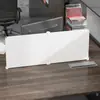 Pantalla Divisoria de Escritorio de Oficina para 4/6 Personas, Estación de Trabajo Individual en Forma de U de Tres Lados, Tablero Divisor