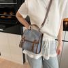 Mochila Jeans Casual Casual Nicho Moda Retrô Feminina 2025 Verão Novo Classe Bolsa Casual Feminina