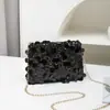 2025 Nova Bolsa Feminina com Lantejoulas de Design Nichado Bolsa Transversal de Corrente Versátil Tendência Bolsa de Ombro Estilosa Atacado