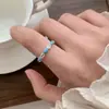 Anillo Versátil Estrella Dulce para Mujer, Exquisito Anillo Abierto Elegante de Lujo Ligero con Temperamento, Anillo para Dedo Índice de Nicho Estilo Ins Moderno