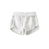 Pantalones cortos deportivos ajustados y sexys con cordón ajustable para mujer, de verano 2025