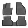 Para Vw Tiguan 2009-2017 Material 3D para Todo Clima Alfombrilla de Piso TPE Alfombrilla de Maletero