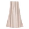 Moda Otoñal Estilo Nacional Nuevo Estilo Chino Elegante Lujo Ligero Falda de Corte A 2026 Nuevo Diseño de Color Sólido Falda Media Ropa de Mujer N7049