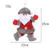 Hong Kong Amor Criativo Árvore de Natal Boneca Acessórios Papai Noel boneco de neve Boneca Holiday Mall Decoração Pingente Dançante