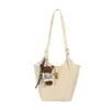 Bolso cubo para mujer, nueva colección otoño/invierno 2026, bolso tote estilo commuter, retro y moderno, gran capacidad, bolso de hombro casual