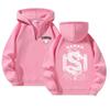 Nueva Sudadera con Cremallera de Cuarto para Hombre y Mujer Casual Sudadera con Cremallera Estampada Periférica de Straykids