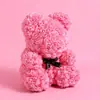 Oso de rosa de PE transfronterizo flor eterna oso de espuma regalo del Día de Qixi San Valentín oso de rosa artificial caja de regalo en stock