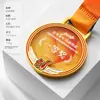 Medalha Criativa de Cristal para Crianças Jogos Escolares Metal Pequeno Listagem Basquete Maratona Corrida Medalha Gravação Lote