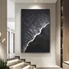 Impresión Giclée Plana Artística, Arte de Pared Abstracto para Sala de Estar, Decoración de Vestíbulo, Estilo Moderno Minimalista de Lujo Ligero