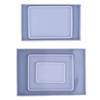 Pegamento para espejo goteando material DIY molde tablero rectangular para presionar arcilla base de mesa de secado accesorios de material manual molde de pegamento goteante