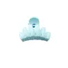 Pinza de garra pequeña esmerilada Dopamine shell fijador de cola de caballo pinza para moño pasador elegante accesorio para el cabello para mujer