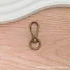 Suministro Directo de Fábrica Hebilla de Placa de Resorte de Aleación de Zinc Llavero Electrochapado Hebilla de Bolso Equipaje Plata Negra Hebilla para Perro Mascota