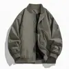 Jaqueta de voo da moda transfronteiriça primavera e outono jaqueta masculina e feminina mesmo estilo gola baseball outono e inverno jaqueta acolchoada casual da moda para casal
