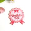 Nuevos Accesorios de Venta Caliente Impresos para el Día de la Madre Oso de Amor Tema de Flores Decoración Decoración Festiva Material de Decoración