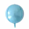 Globo de aluminio 4D de 10 pulgadas/15 pulgadas/18 pulgadas/22 pulgadas/32 pulgadas, globo para decoración de fiesta de cumpleaños infantil