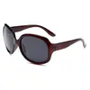 3113 gafas de sol negras tendencia de moda montura grande gafas de sol sencillas para mujer gafas de sol polarizadas en stock