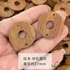 Xu artesano tarjeta de la nada mariposa pieza redonda tapete patrón pieza ovalada texto retro jugar hecho a mano DIY pulsera accesorios de pulsera