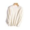¡Pesado! Consaini 100. Suéter de Punto Retorcido con Cuello Redondo de Cachemira para Mujer, Invierno, Elegante, Adelgazante, Jersey