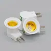 Foco con enchufe casquillo de rosca E27 con interruptor tipo de enchufe lámpara de iluminación enchufe en línea portalámparas con interruptor